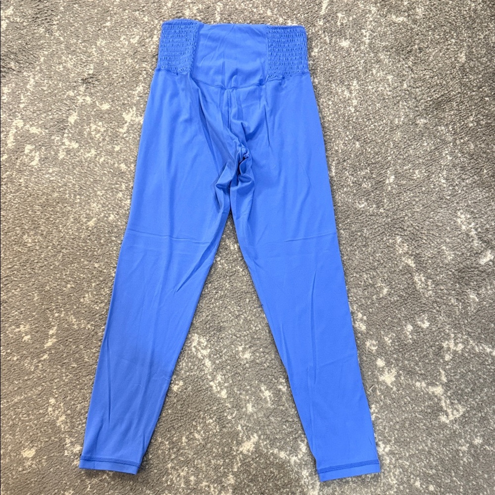 Aerie Vibrant Blue Leggings - Picture 3 of 3